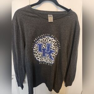University of Kentucky Gray Crew Neck Sweater